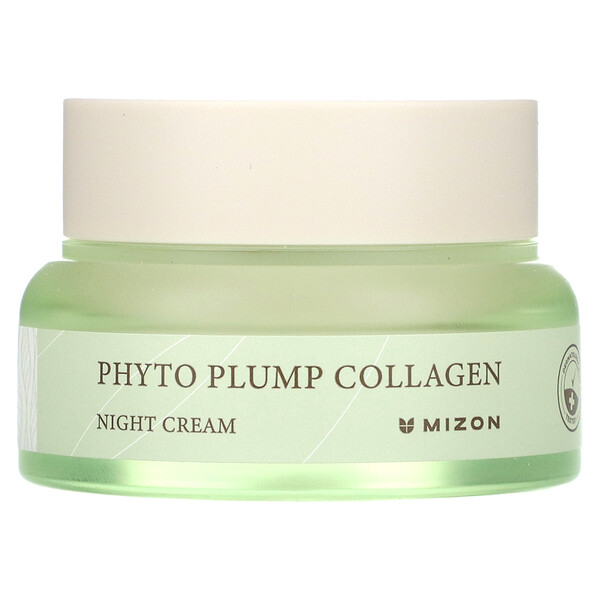 Phyto Plump Collagen, ночной крем, 1,69 жидк. унции (50 мл) Mizon