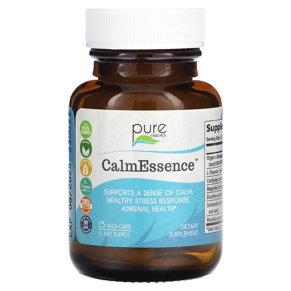 CalmEssence, 15 растительных капсул Pure Essence
