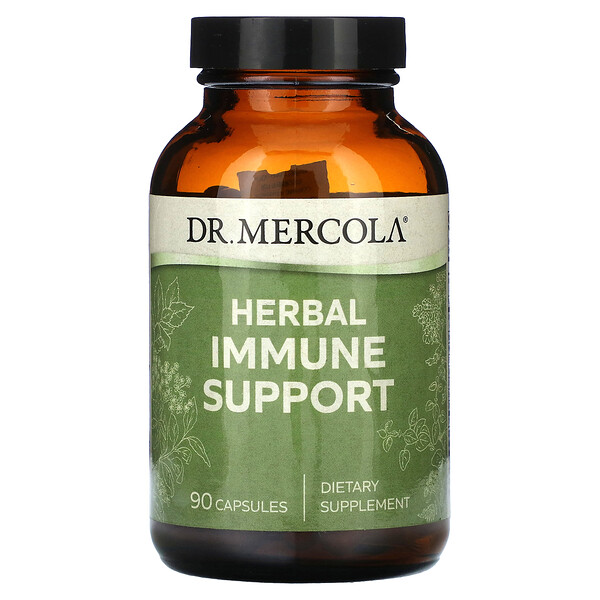 Herbal Immune Support, 90 Capsules (Капсулы) Dr. Mercola