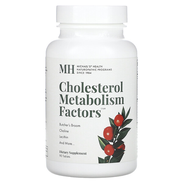 Факторы метаболизма холестерина, 90 таблеток Michael's Naturopathic