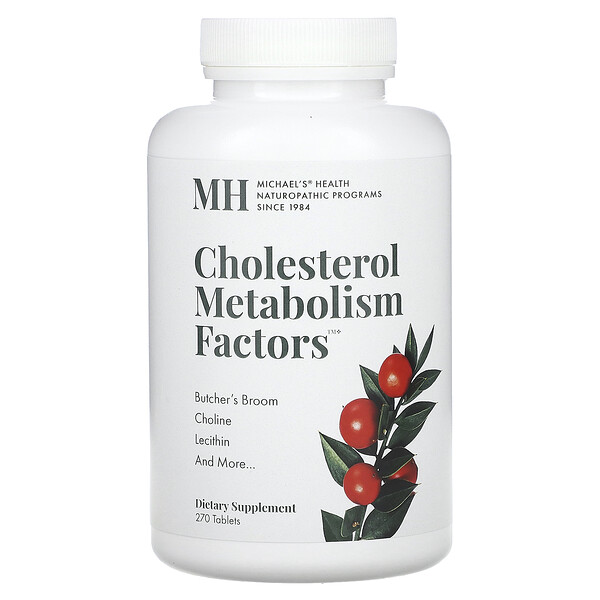 Факторы метаболизма холестерина, 270 таблеток Michael's Naturopathic