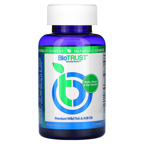OmegaKrill, 90 мягких таблеток BioTRUST