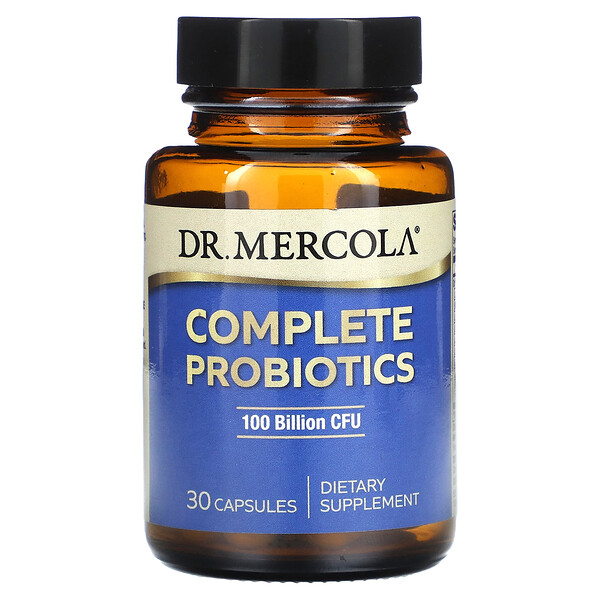 Комплексные Пробиотики - 100 миллиардов КОЕ - 30 капсул - Dr. Mercola Dr. Mercola