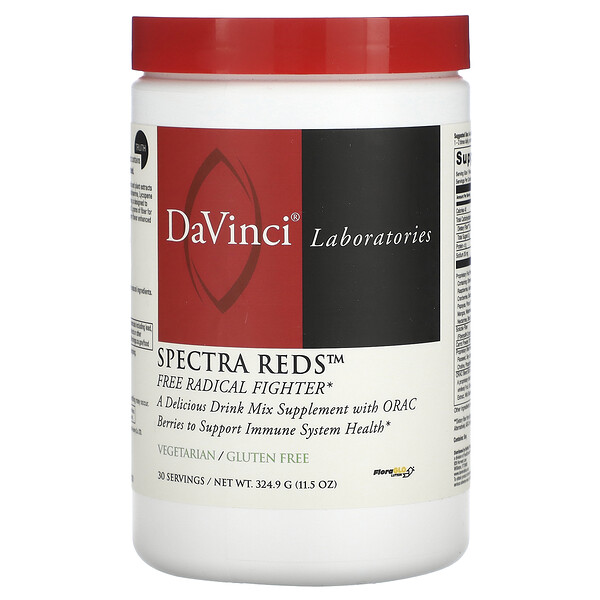 Spectra Reds, Борец со свободными радикалами, 11,5 унций (324,9 г) DaVinci