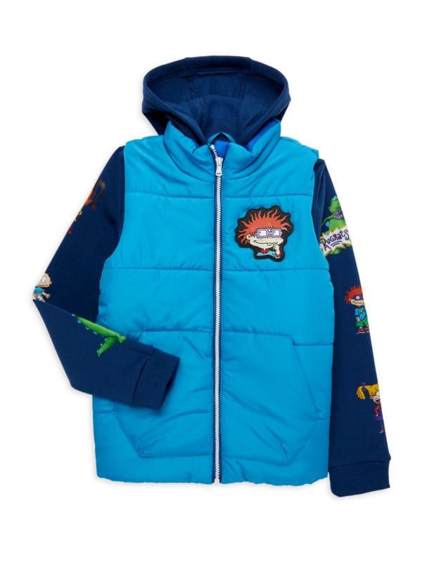 Мужская Куртка Members Only Rugrats Twofer Puffer Members Only