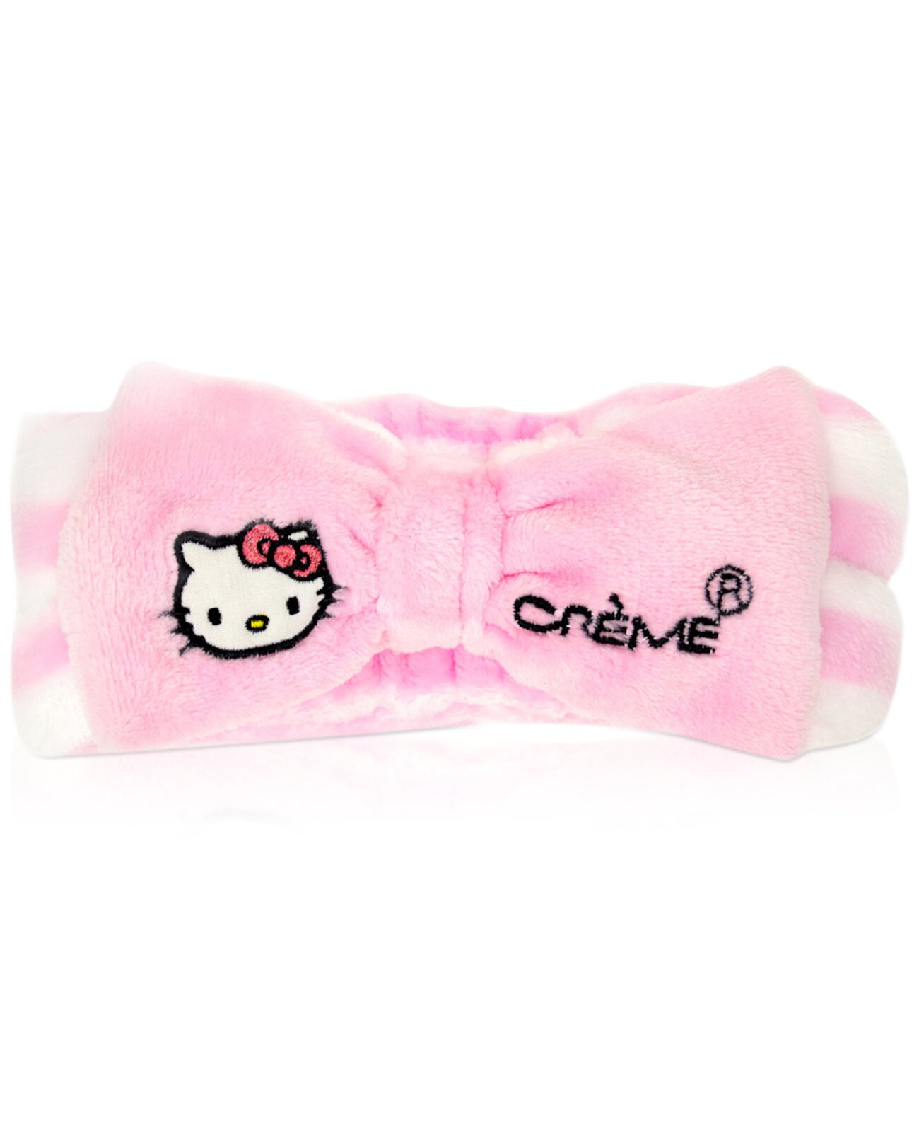 Плюшевая повязка на голову Hello Kitty для спа The Creme Shop