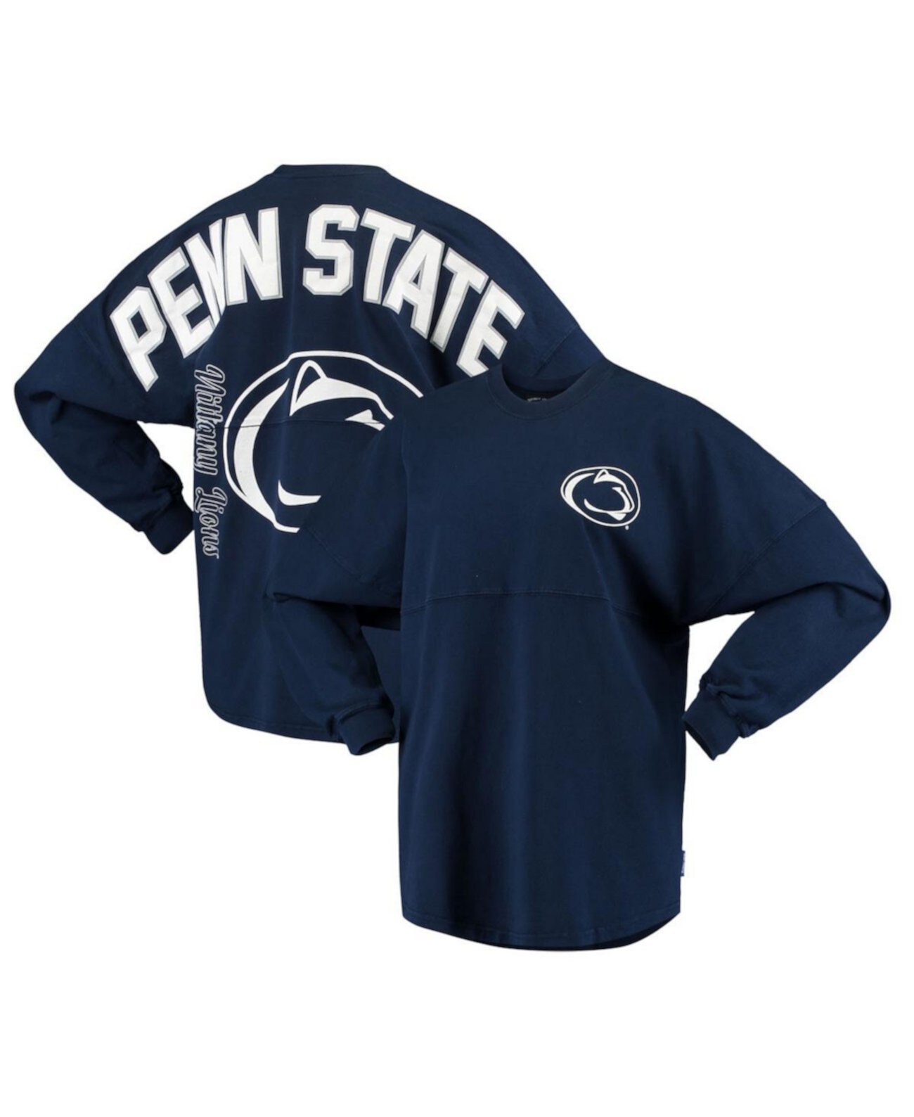 Женская темно-синяя футболка Penn State Nittany Lions Loud n Proud Spirit Jersey