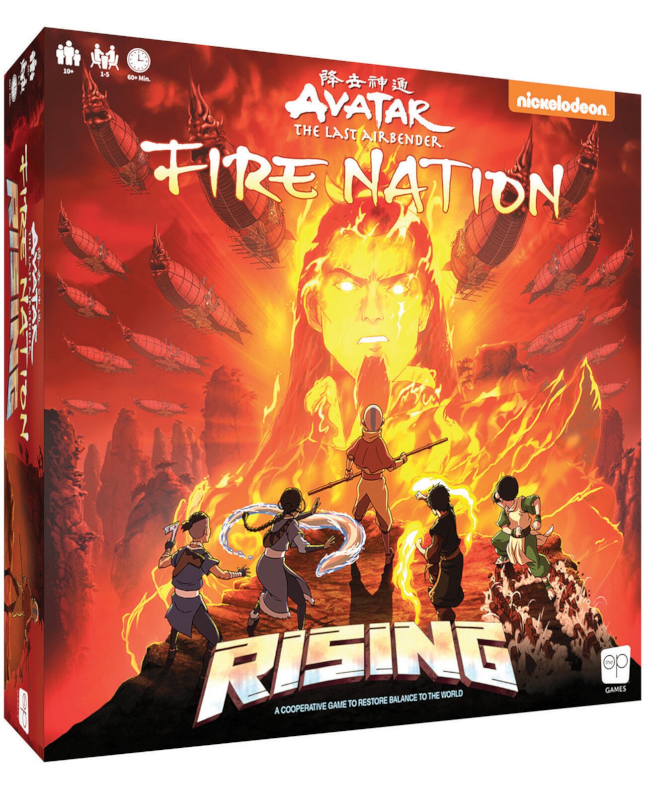 Аватар - Последняя игра Air Bender Fire Nation Rising USAopoly