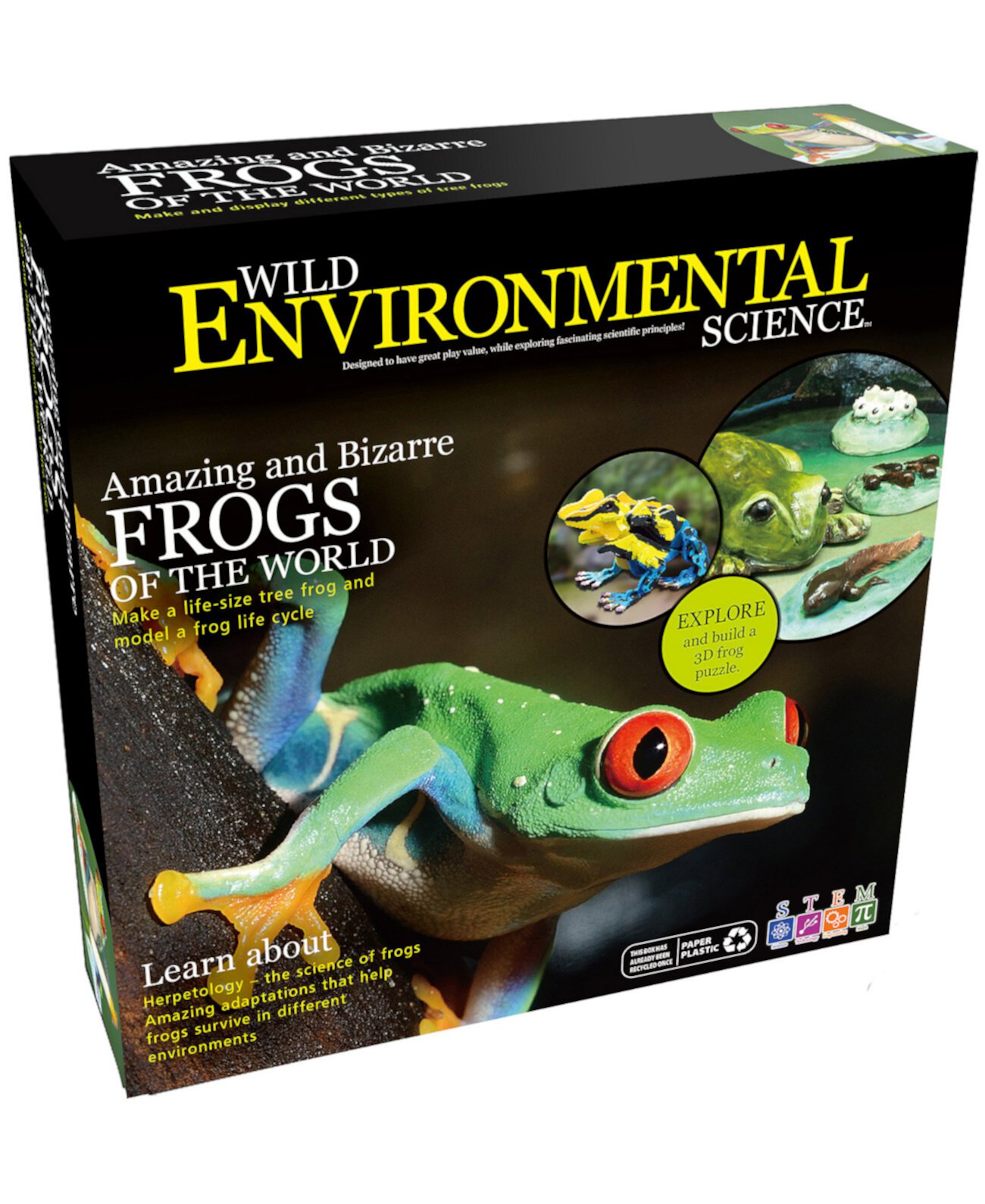 Дикая экология – удивительные и причудливые лягушки мира WILD! Science