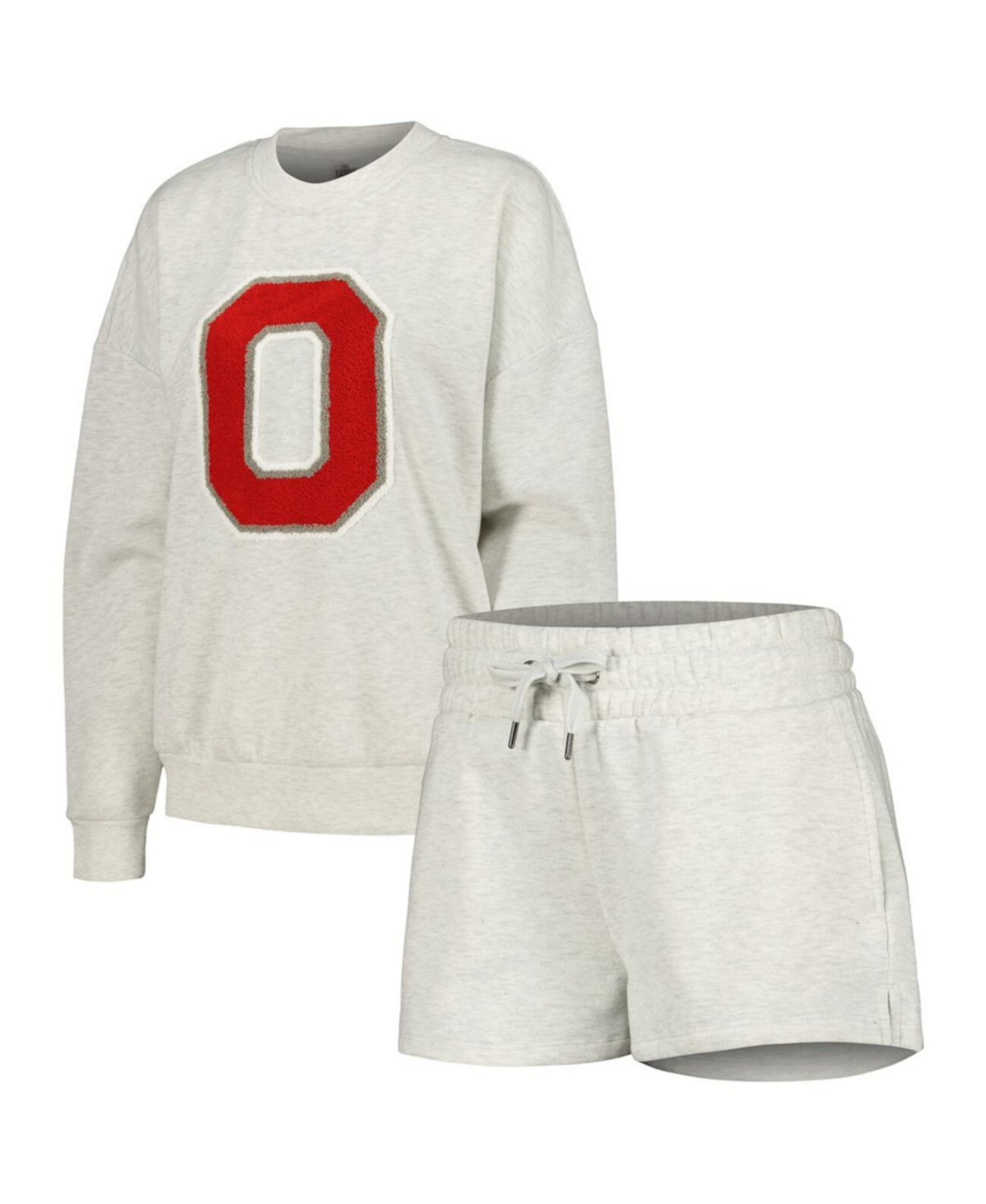 Женская Пижама Gameday Couture Ohio State Buckeyes Team Effort Пуловер и Шорты Gameday Couture