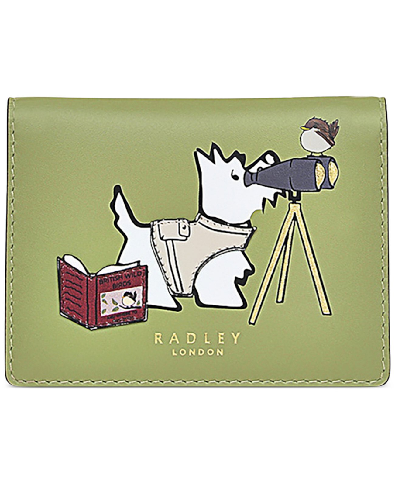 Маленькая кожаная визитница Radley Bird Watching Radley London