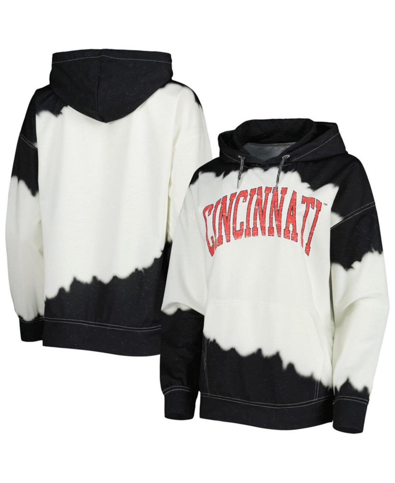 Женский Пуловер Gameday Couture Cincinnati Bearcats For the Fun Double Dip-Dyed Gameday Couture