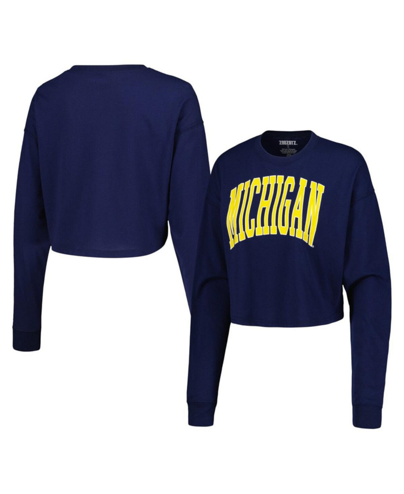 Женская Джерси ZooZatz Michigan Wolverines Arch ZooZatz