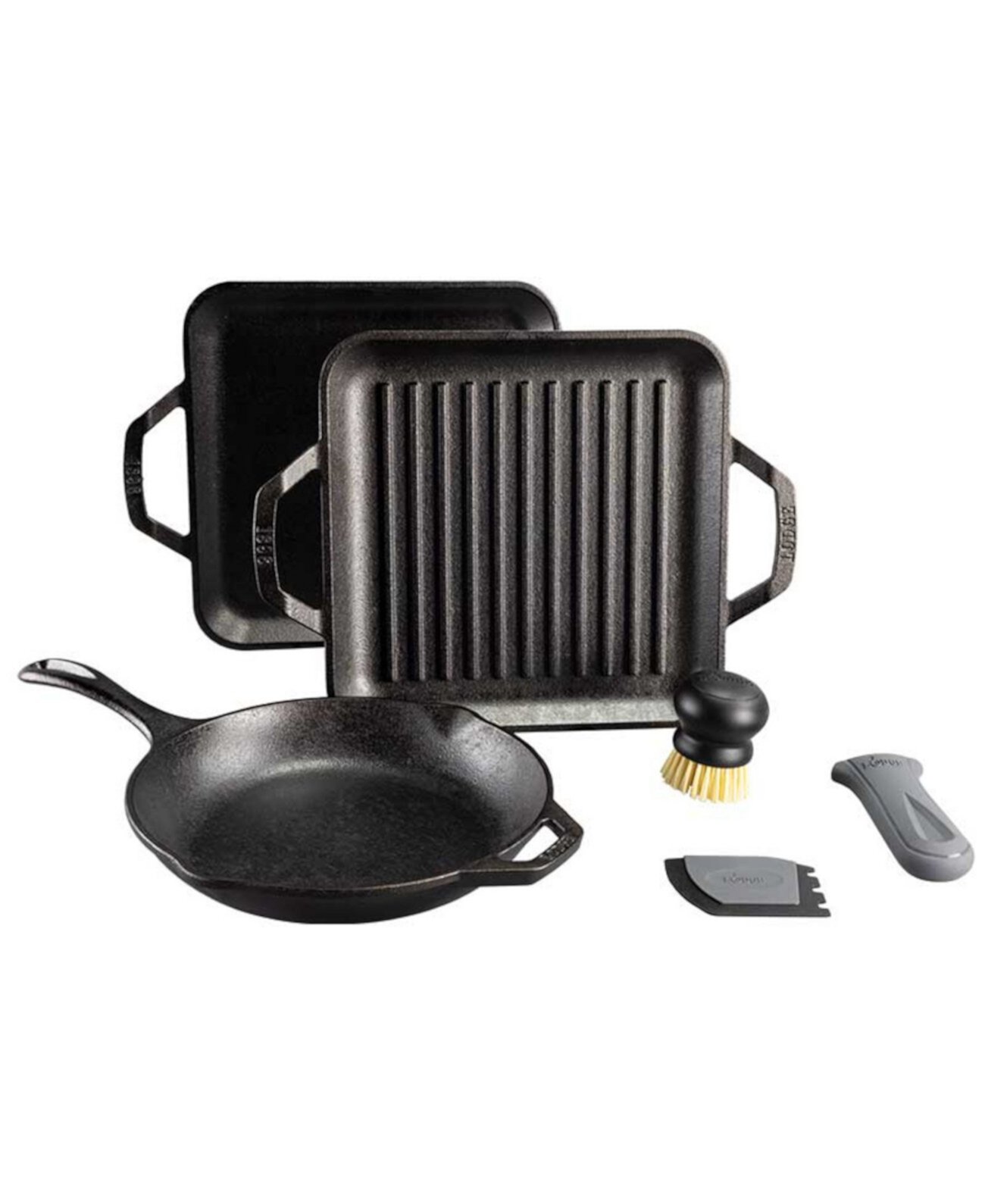 Набор посуды для гурманов Chef Collection 12 дюймов Lodge Cast Iron