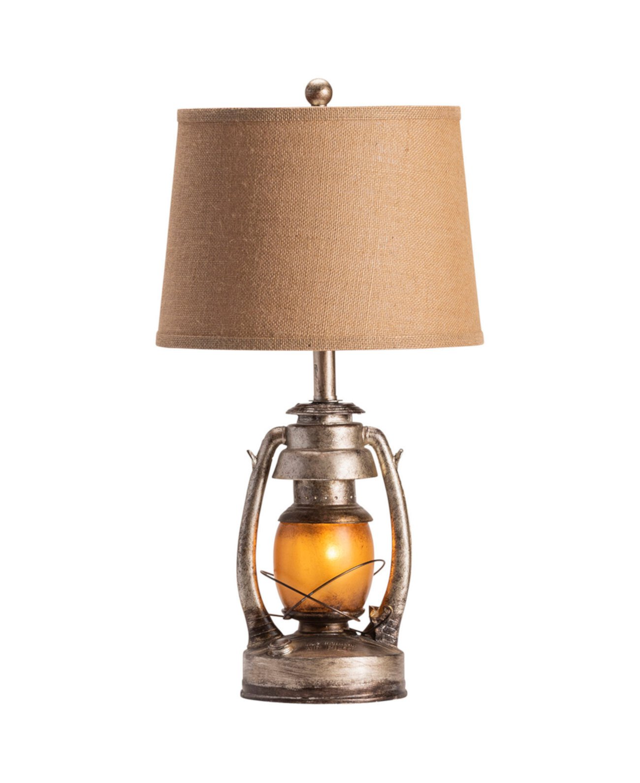 Масляный фонарь 26,75-дюймовая настольная лампа Carriage & co.