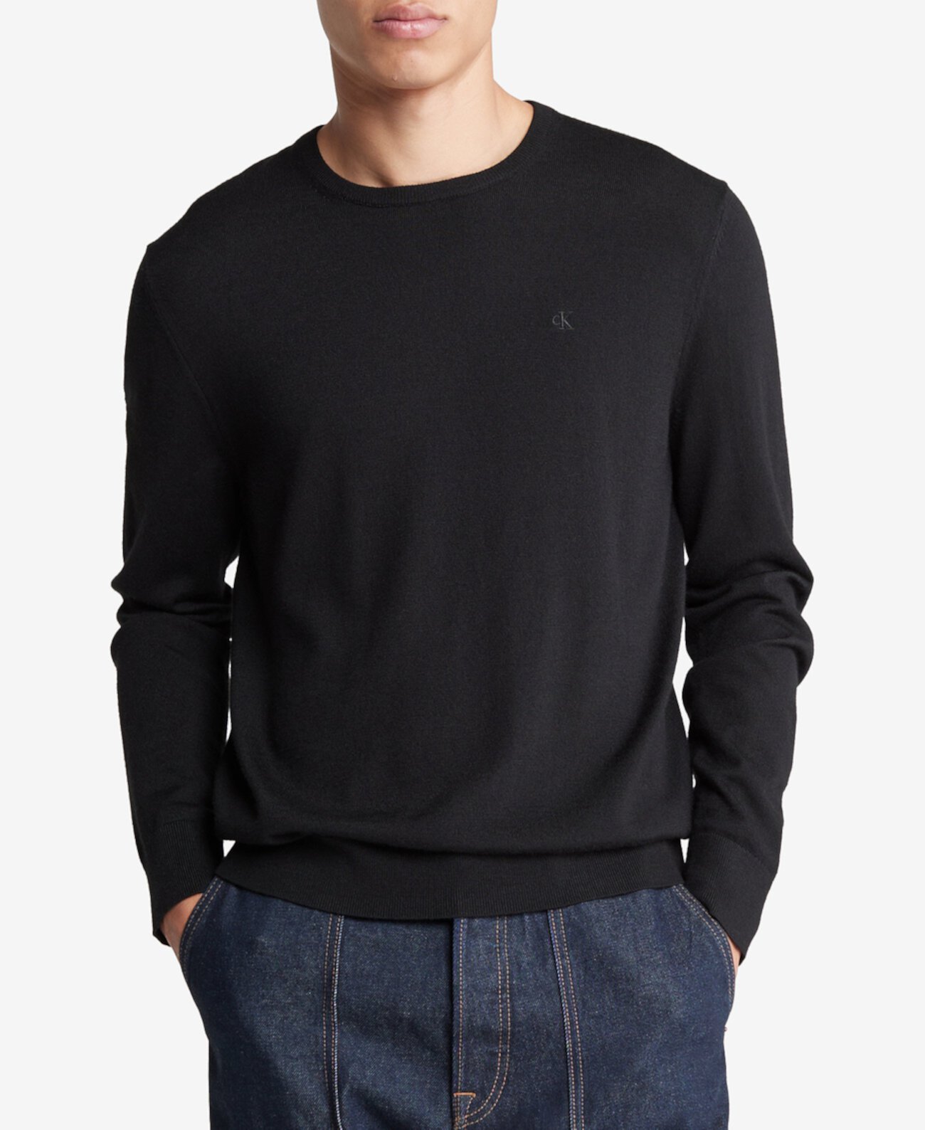 Мужской Свитер Calvin Klein Extra Fine Merino Wool Blend Calvin Klein