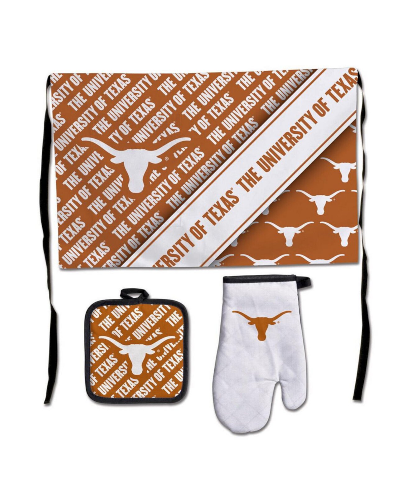 Texas Longhorns 3-Piece Barbecue Set Wincraft