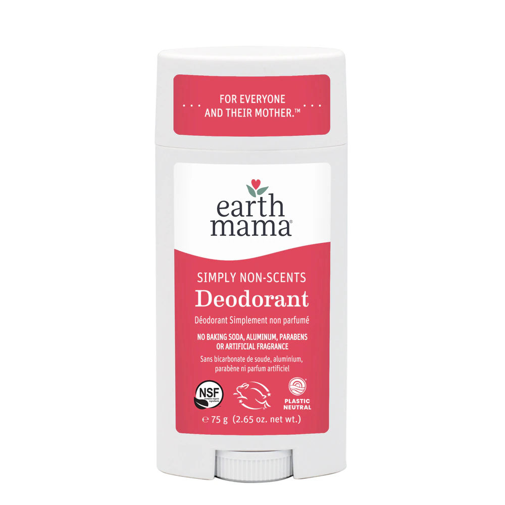 Deodorant - Simply Non-Scents -- 2.65 oz Earth Mama