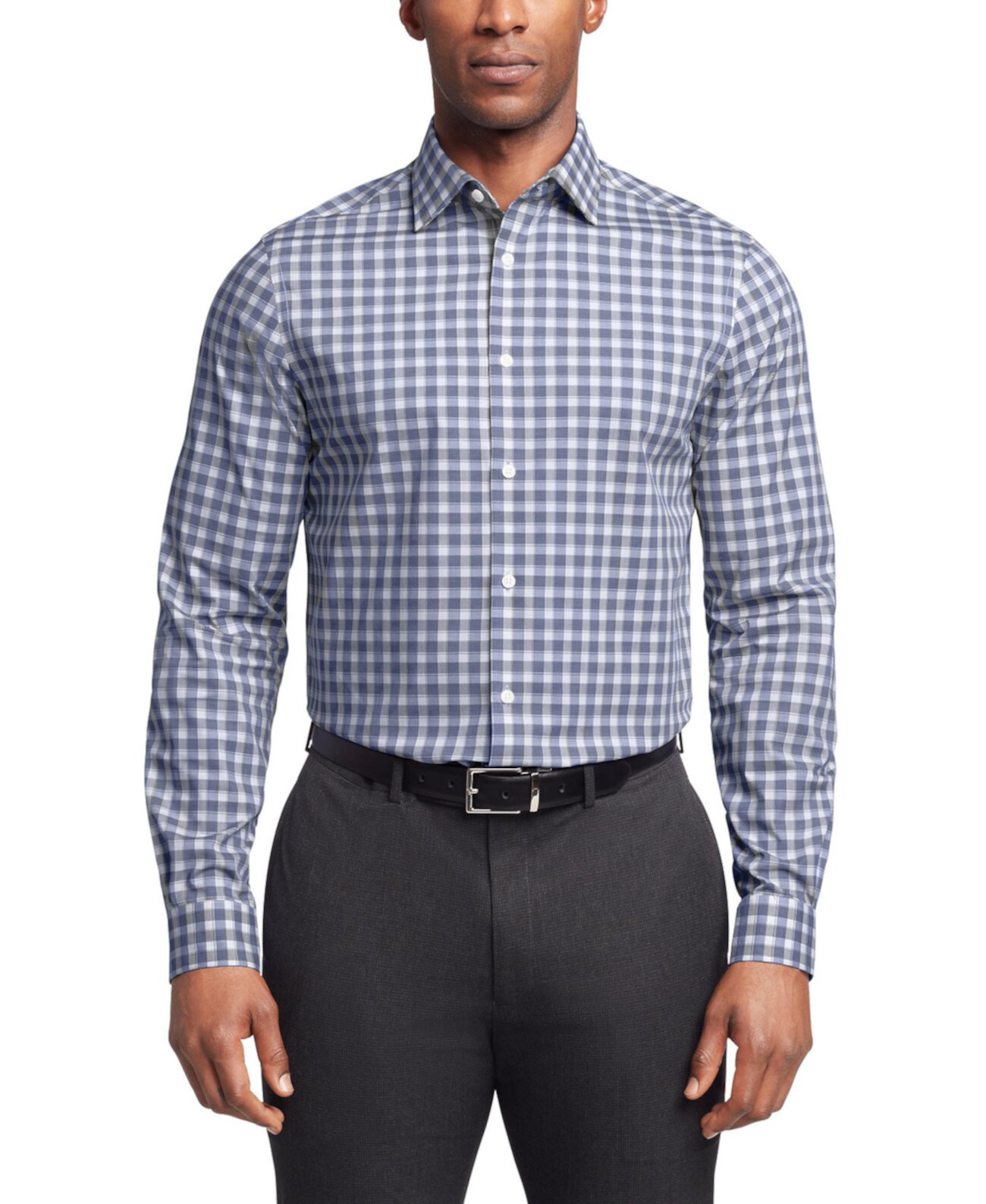 Мужская классическая рубашка без морщин стандартного кроя для страйкбола стрейч Michael Kors