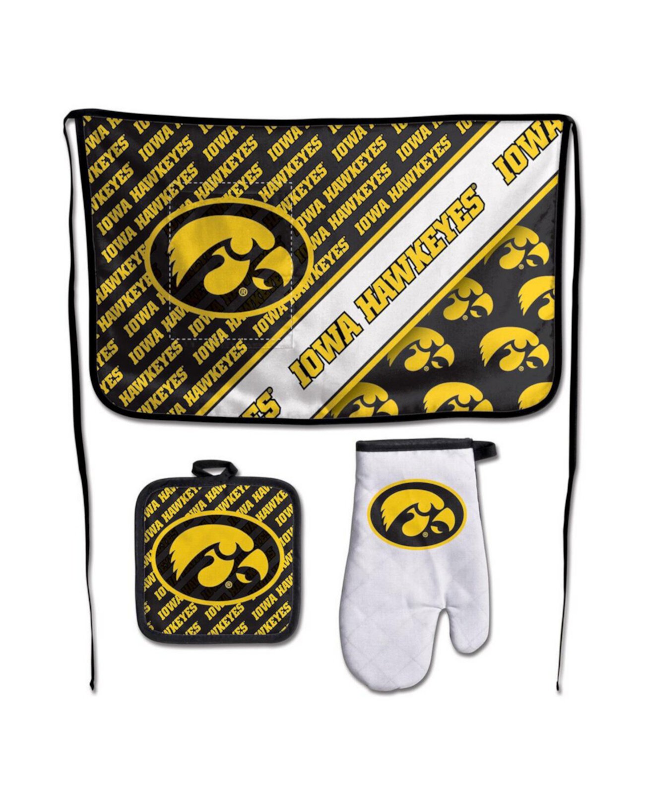 Iowa Hawkeyes 3-Piece Barbecue Set Wincraft