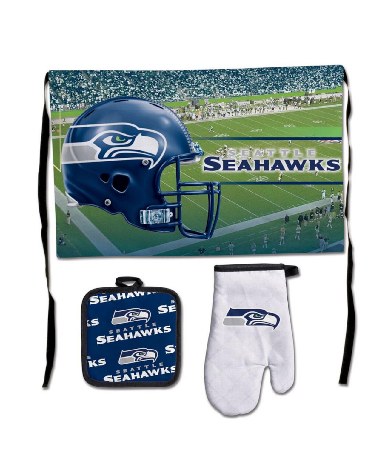 Seattle Seahawks 3-Piece Barbecue Set Wincraft