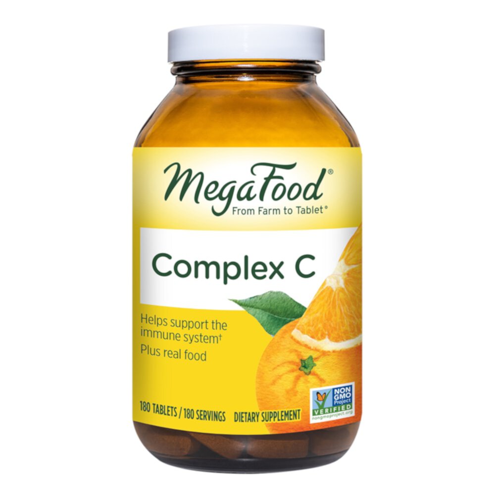 Комплекс C для поддержки иммунитета, 180 таблеток MegaFood