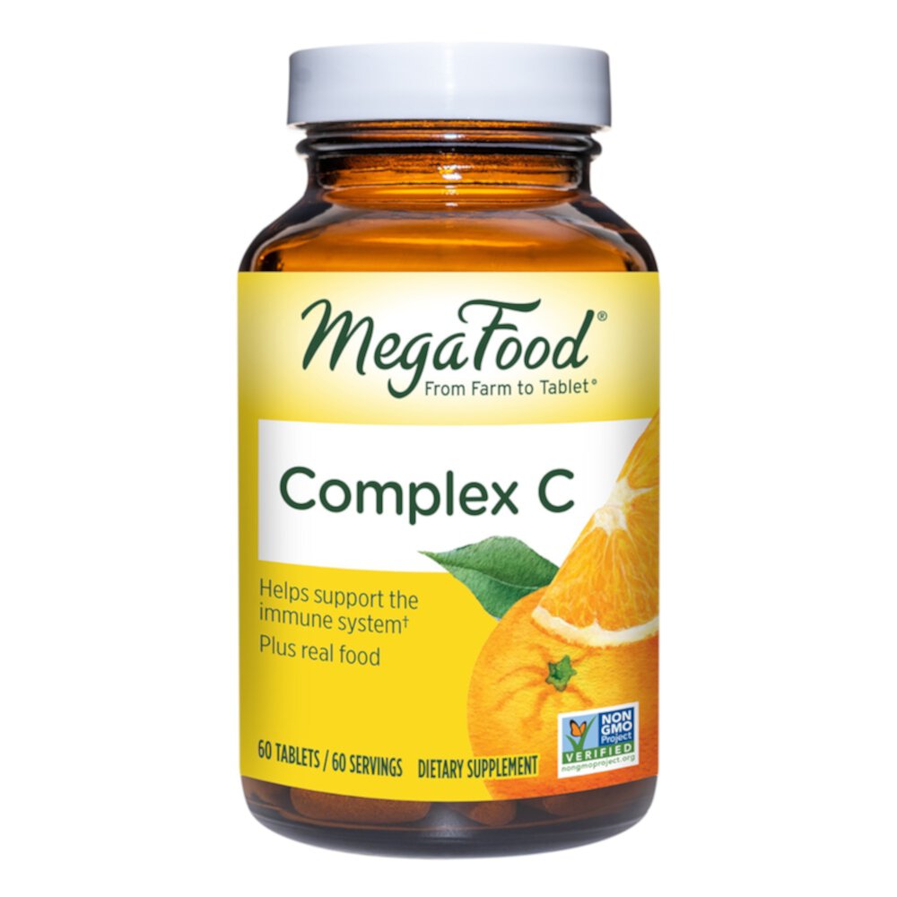 Комплекс C для поддержки иммунитета, 60 таблеток MegaFood