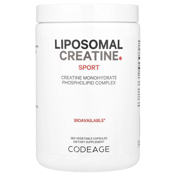 Liposomal Creatine, 300 Capsules (Капсулы) Codeage