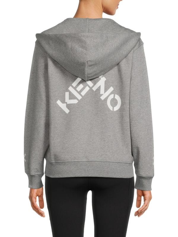 Женская Толстовка KENZO Heathered Zip KENZO