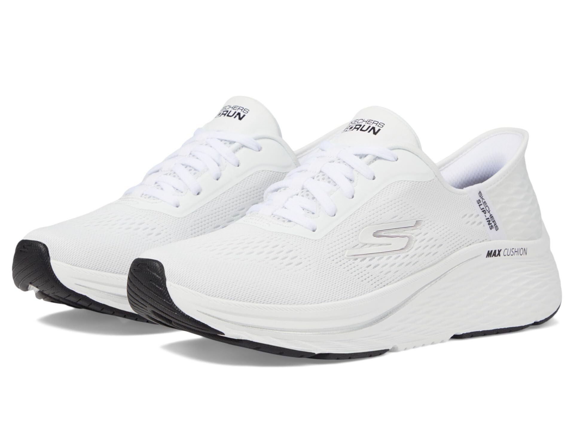 Женские Кроссовки для бега SKECHERS Max Cushioning Elite 2.0 Vanish Hands Free Slip-Ins SKECHERS