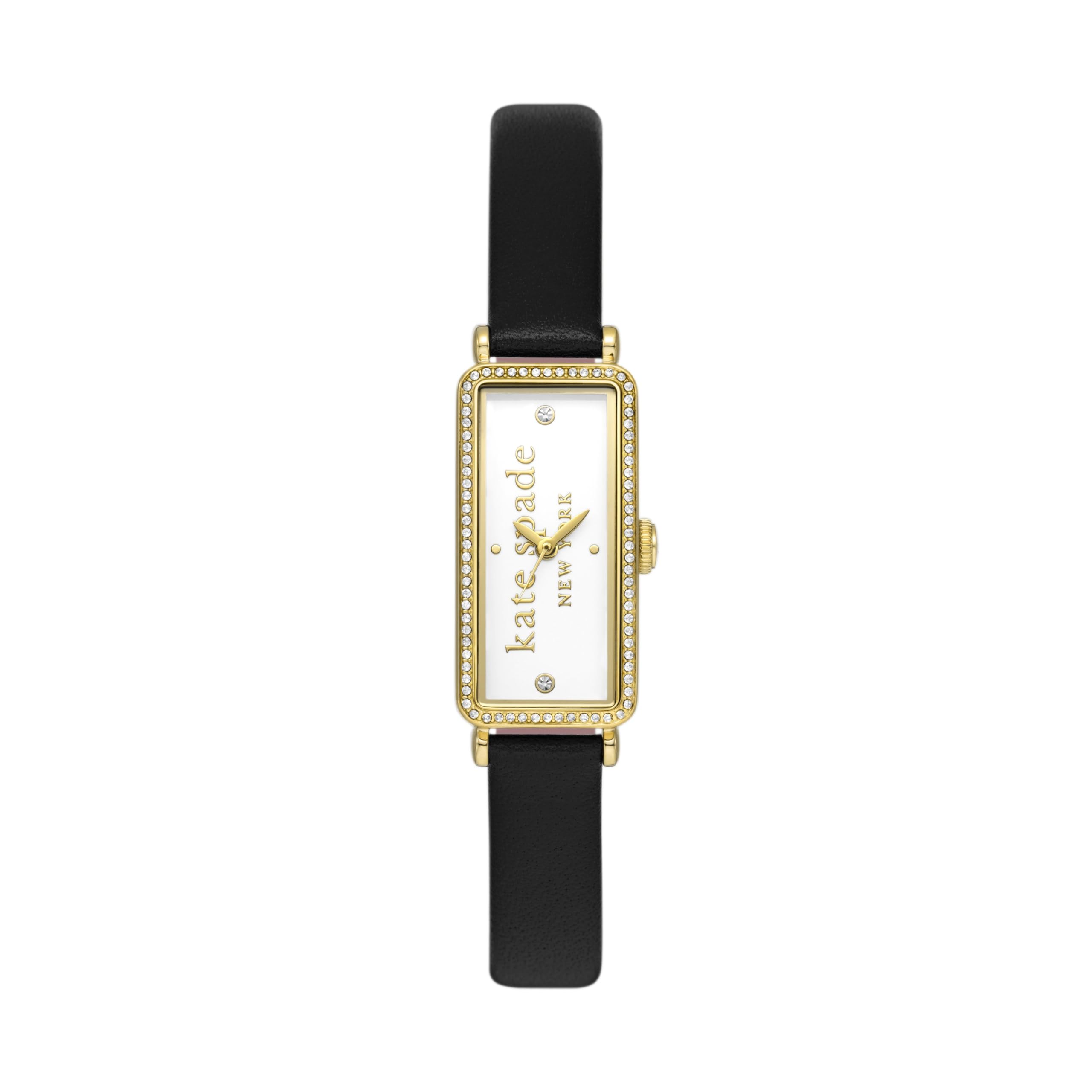 Черные кожаные часы Rosedale - KSW1817 Kate Spade New York