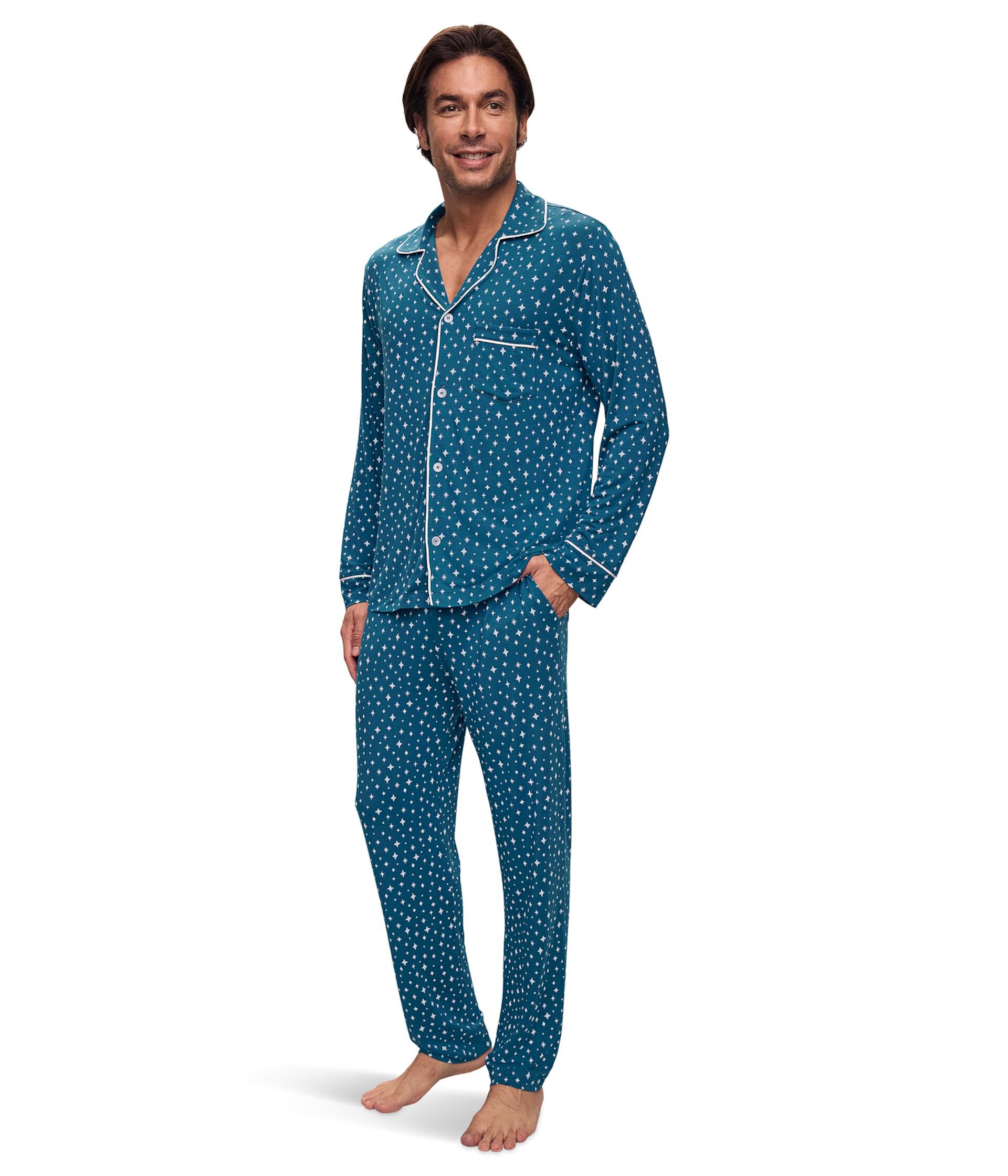 William Printed PJ Set Eberjey