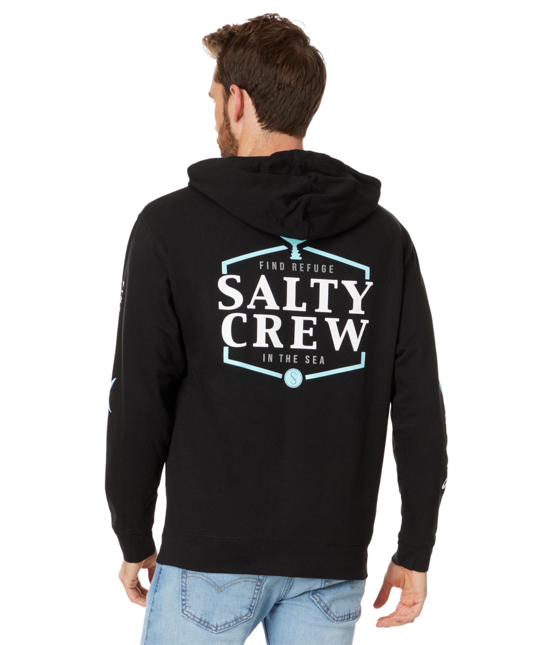 Флисовая толстовка Skipjack Pullover Salty Crew