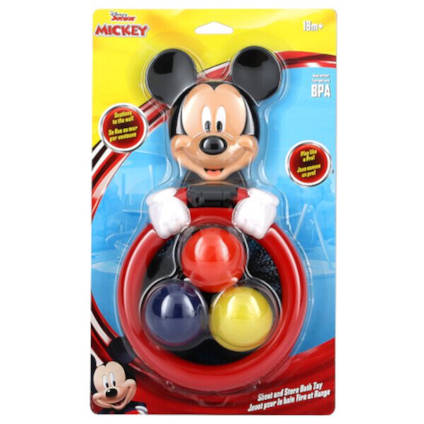 Disney Junior Mickey, игрушка для ванны «Снимай и храни», от 18 месяцев, 1 шт. The First Years