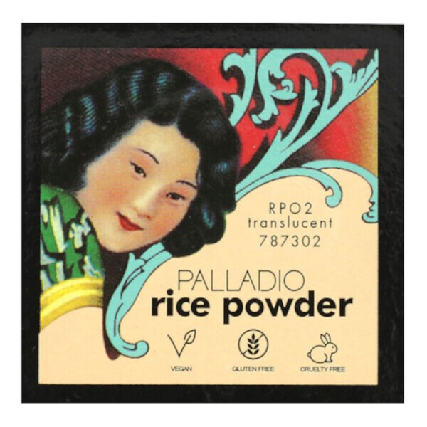 Рисовый порошок, прозрачный RPO2, 0,60 унции (17 г) Palladio
