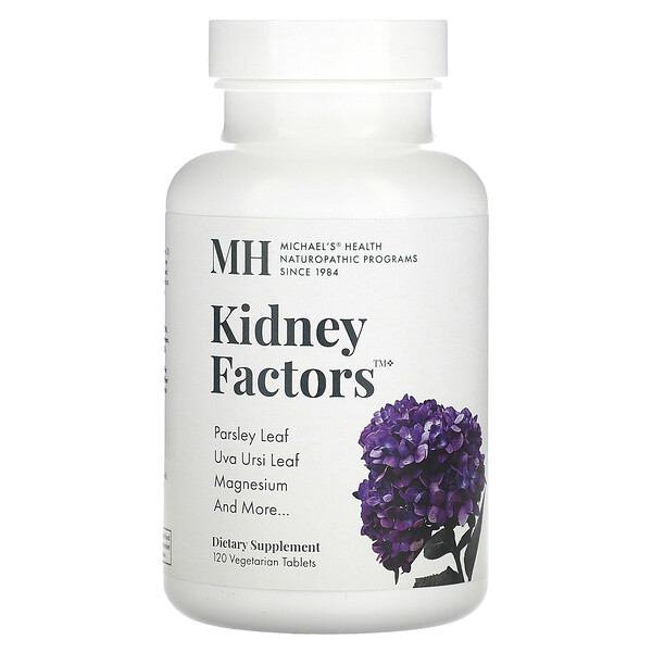 Kidney Factors, 120 вегетарианских таблеток Michael's Naturopathic
