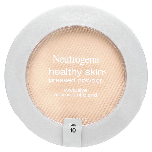 Healthy Skin, Прессованная пудра, Fair 10, 0,34 унции (9,6 г) Neutrogena