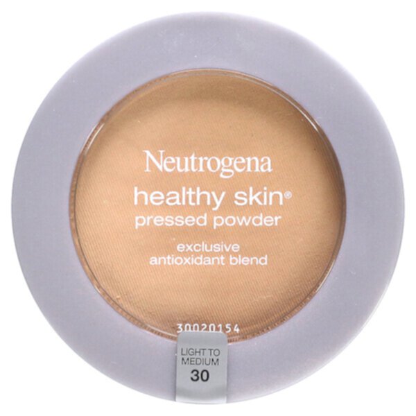 Прессованная пудра Healthy Skin, от легкой до средней 30, 0,34 унции (9,6 г) Neutrogena