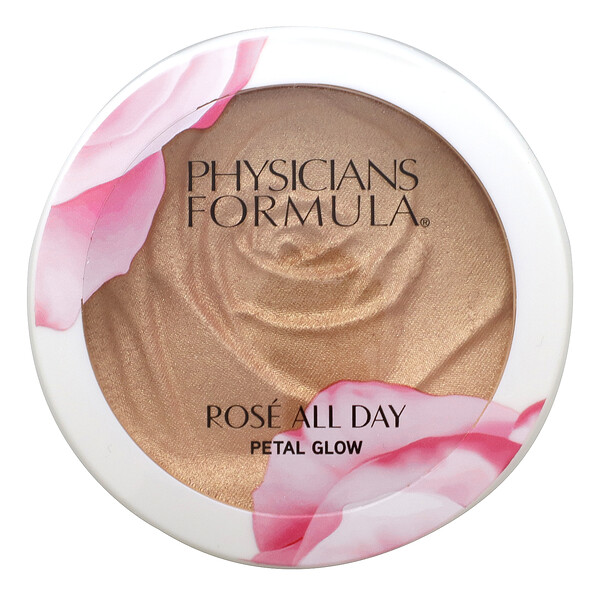 Rose All Day Petal Glow, Многофункциональный хайлайтер, свежесобранный, 0,32 унции (9,2 г) Physicians Formula
