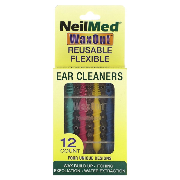 WaxOut, Средства для чистки ушей, 12 шт. NeilMed