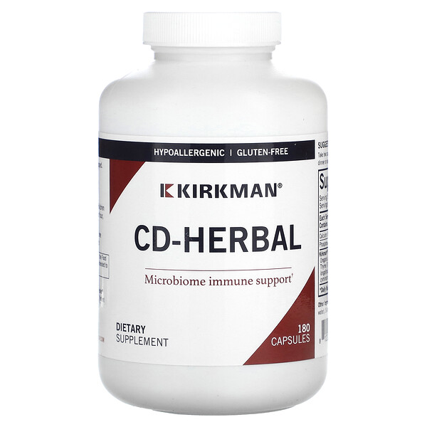 CD-Herbal, 180 Capsules (Капсулы) Kirkman Labs