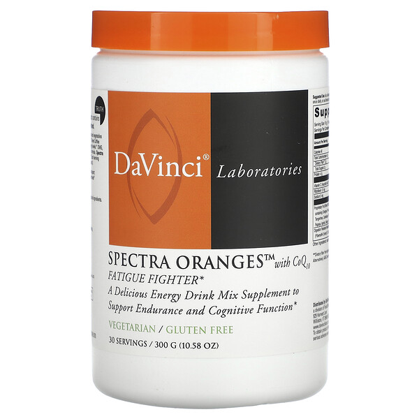 Spectra Oranges with CoQ10, 10.58 oz (Унции) (300 g) DaVinci