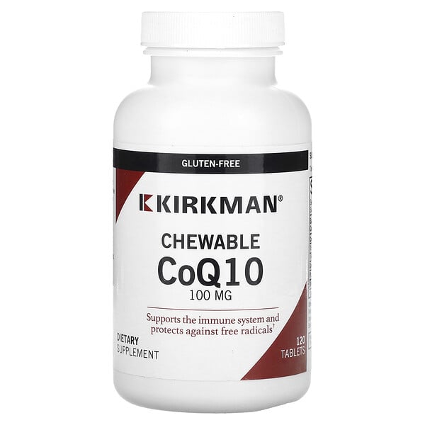 CoQ10 в жевательных таблетках - 100 мг - 120 таблеток - Kirkman Labs Kirkman Labs