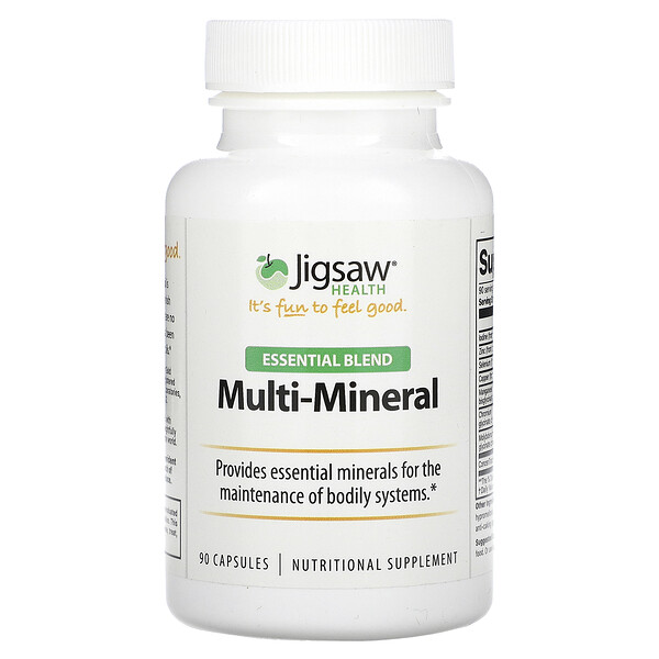 Essential Blend, мультиминерал, 90 капсул Jigsaw Health