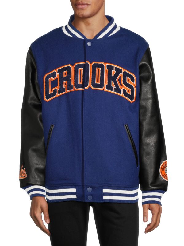 Университетская куртка с логотипом Collegiate CROOKS & CASTLES