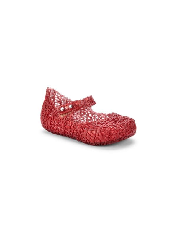 Детские балетки и туфли на плоской подошве Mini Melissa Campap Jelly Mary Janes Mini Melissa