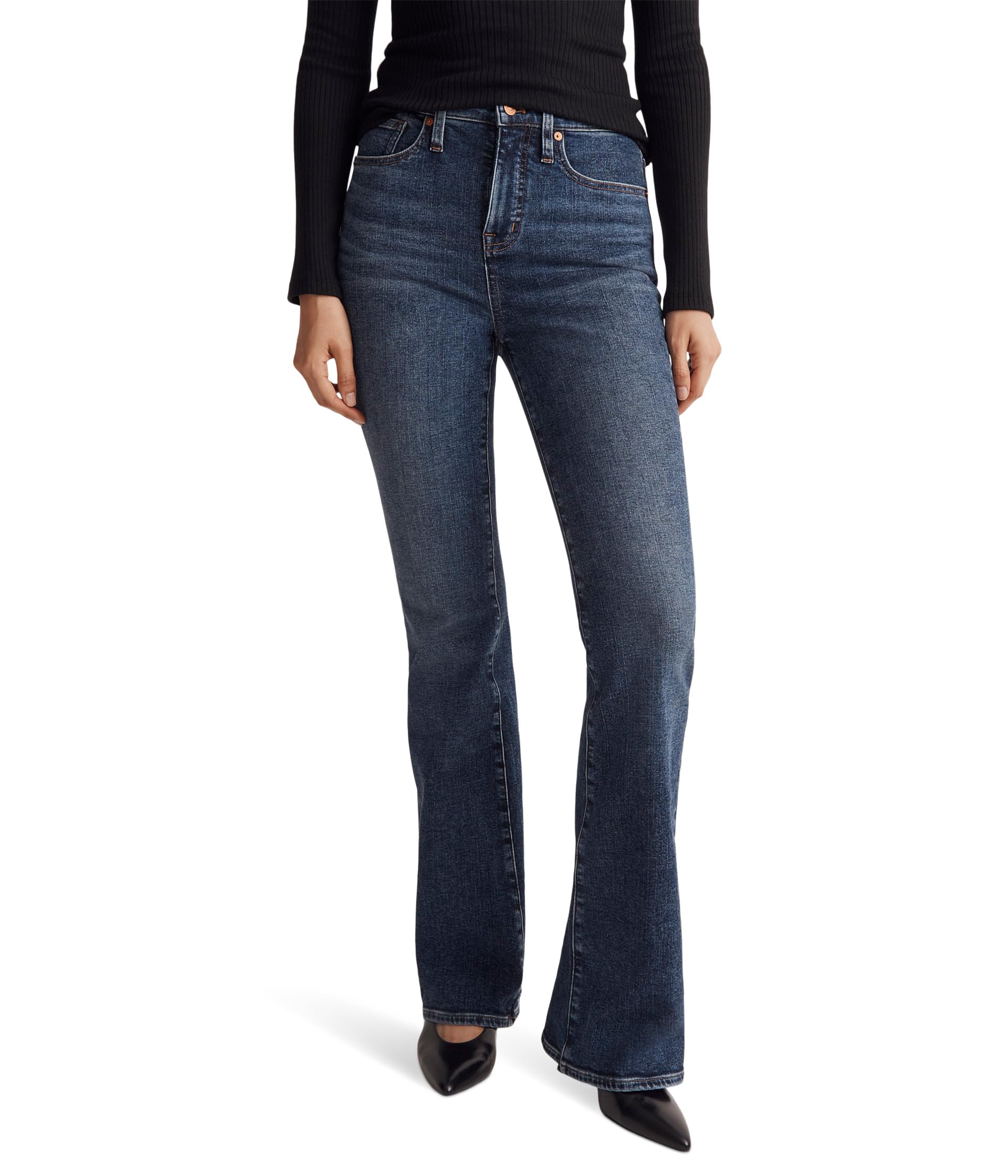 Женские Джинсы bootcut Madewell Skinny Flare в Alvord Wash: Instacozy Edition Madewell