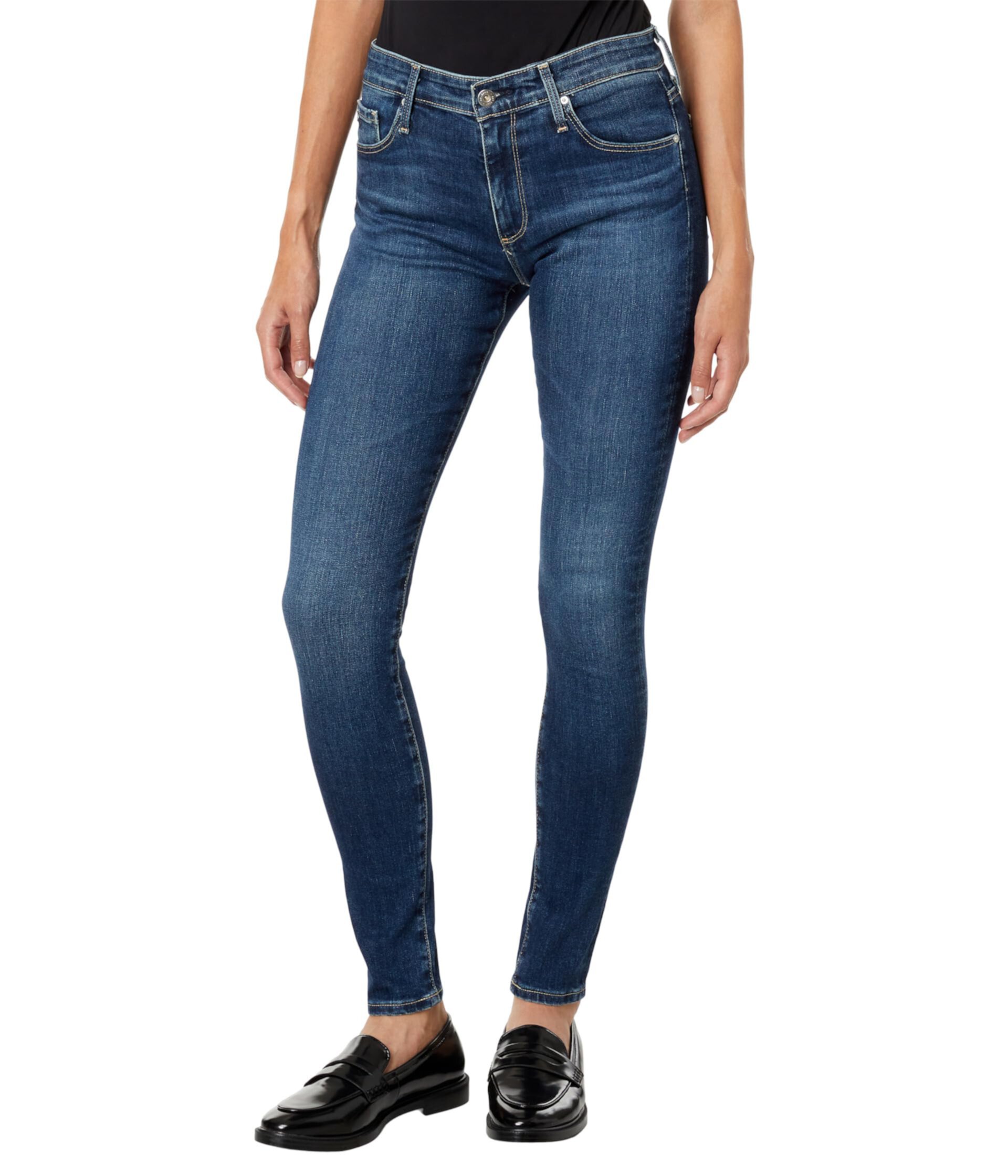 Узкие брюки с завышенной талией Farrah в цвете Квинс AG Jeans