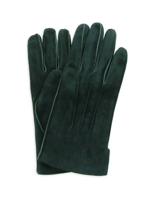 Замшевые перчатки Portolano