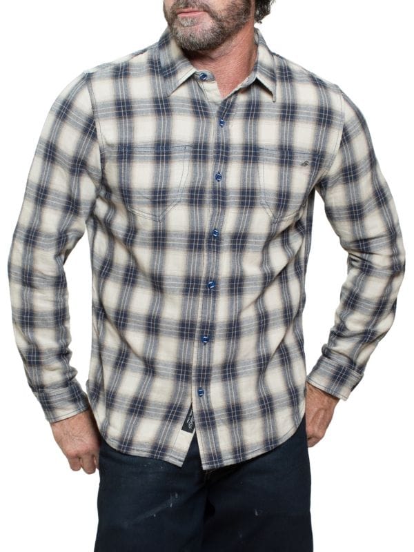 Рубашка на пуговицах в клетку в винтажном стиле Stitch's Jeans